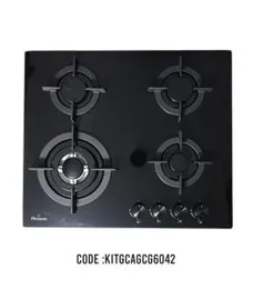 4 BURNER BL TEM/GAS COOKER AGCG6042 FLORENCIA