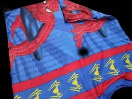 6Ã5 Spiderman-Themed Blue Bedsheet Set â Marvel Superhero Design