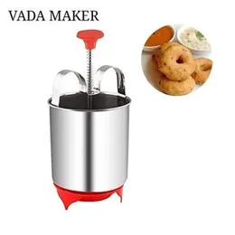 Shaped and Crispy Mendu Vada Maker: The Ultimate Medu Vada Maker Machine Medu Vada and Donut Maker Stainless Steel for Homemade Donuts and Medu Vadas