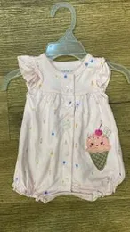 Baby Girl Onesie Pink Dress