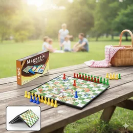 3-in-1 Magnetic Board Game