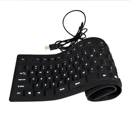 Flexible Silicone USB Keyboard