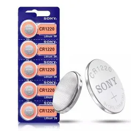 SONY CR1620 Lithium Button Coin Cell Watch Battery 3V (Pack of 5)