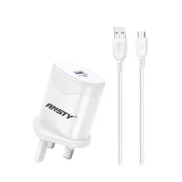 18W   Quick   Charger   with   Micro   Cable   QK-017-A/charger top