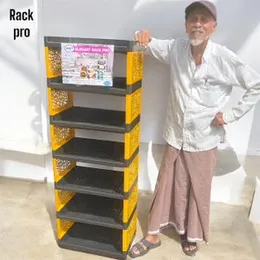 Premium Elegant Rack Pro 7-layer racks StackEase Shelf ChicRack Plus Durable Deco Rack