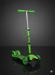 Adjustable and Foldable Kids Scooter with Led Lights in PU Wheels for 3 to 14 yrs Weight Capacity 75 kgs |805-SCOOTER KIDS