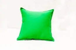 Washable Soft Cushion Green