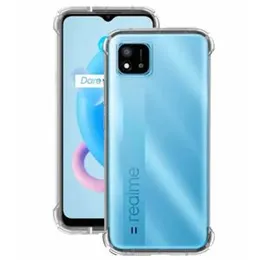 Shockproof Transparent Clear Case Back cover for REALME C20/C11(2021)