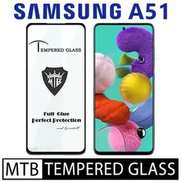 Samsung Galaxy A51 Branded MTB High Quality Screen Protector Full Glue 9D MTB tempered Glass for Samsung Galaxy A51