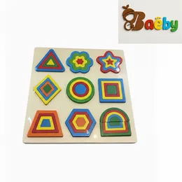 Wooden Puzzle Learning Manipulative Puzzle for Toddlers Children