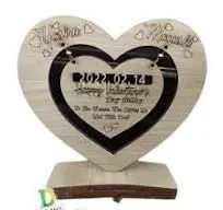 Customized Wooden Gift With Your Name & Wishes  For Valentine's Day Gift Happy anniversary gift Birthday Gift wedding gift lover gift valentine gift