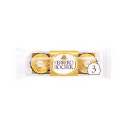 Ferrero rocher 3 pieces 37.5g