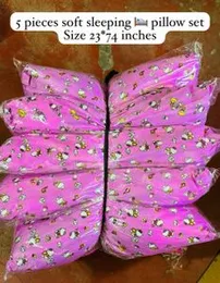 23×74 inches - 5 Pieces Sleeping Soft Pillow Set