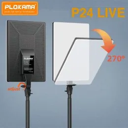 Plokama Live P24 LED Light â Professional LED Fill Light for Photography & Streaming