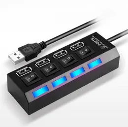 4-Port USB 2.0 High-Speed Mini Hub
