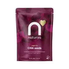 Naturya Organic Chia Seeds 175g â Superfood for Health & Wellness