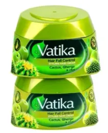 Dabur Vatika Hair Fall Control Styling Hair Cream Cactus Ghergir (Pack of 2)