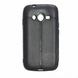 Samsung Galaxy G313 Luxury Leather texture Auto focus back cover For Samsung Galaxy G313