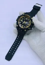 Sports brand menâs sports watches dual display Analog digital LED electronic quartz wrist watch water proof swimming military watches for boys