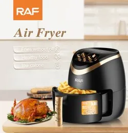 RAF 5.8L Multifunction Air Fryer Non-Stick Basket Oil-Free Healthy Cooking, Premium RAF Air Fryer, 1500W Air Fryer
