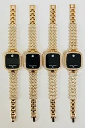 Luxury Digital Watch for Women â LED Bracelet Watch with Rhinestone Bezel