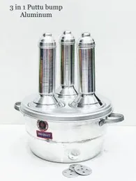 Puttu Bumb Aluminum 3in 1 â Durable & Convenient | Traditional Kitchen Tool