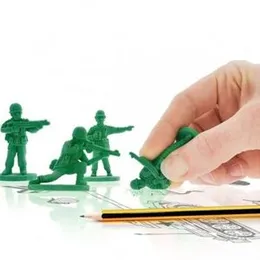 Solider shape erasers 7 pcs mini erasers