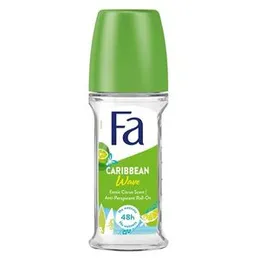 Fa Caribbean Wave Deodorant Rollon 50ml Fa Caribbean Lemon Roll On For Women 50ml Deodorant â48H Roll-On Fragrances