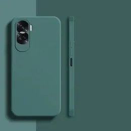 HONOR 90 LITE Soft matte liquid silicone Case Back Cover for honor 90 lite - Green