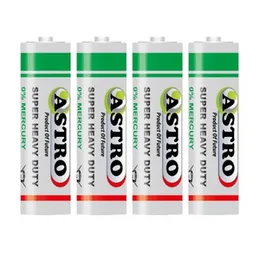 Astro Battery Card Pack UM3-AA 1.5V Alkaline R6 - Long Lasting High Drain Power for Remotes Toys Flashlights Clocks Wireless Mouse