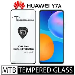 Huawei Y7A Branded MTB High Quality Screen Protector Full Glue 9D MTB tempered Glass for Huawei Y7A