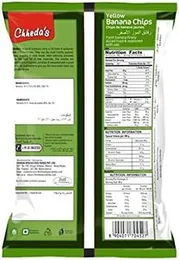Chheda'S Banana Chips, Yellow, 170 Gm FROM DUBAI (SAM)