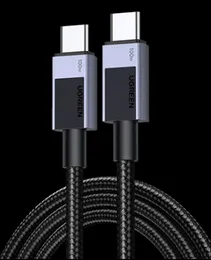 UGREEN 2 Meter 100W Type-C to Type-C PD Fast Charging Nylon Braided Cable â L512 - 45064