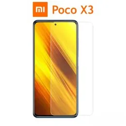 Xiaomi Mi POCO X3 Anti Scratch 0.3mm Transparent Screen Protection Glass Full Cover 9H MTB tempered Glass for Xiaomi Mi POCO X3