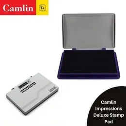 Camlin Impressions Deluxe Stamp Pad/ Ink Pad/ Seal Ink - purple