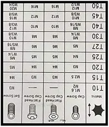 USTOOLS 9 Pcs Allen Key Inner Short Screws Screwdriver Torx Key Set CrV M425