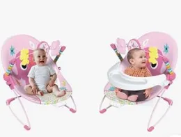 Newborn Baby Bouncing Rocking Chair Musical Soothing 2 in 1 Infant Durable Chair