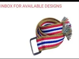 Fashionable Cloth belt Mixed Colours