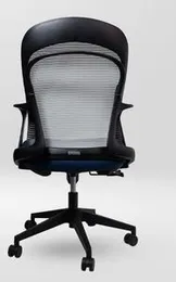 Fashionable  Mid  back Blue mesh chair