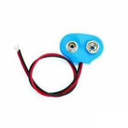 Battery Connector Clip Socket 9V (Blue)