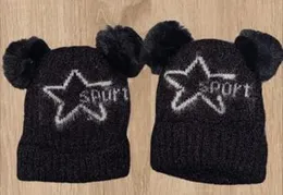 Baby Winter Woolen Cap Black Hat