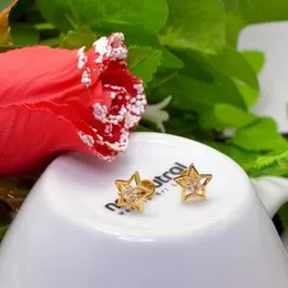 Gold Plated Star Earring For Women