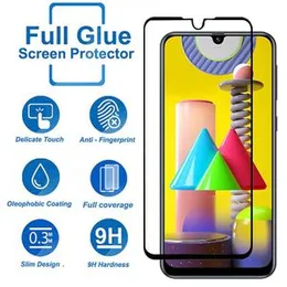 Samsung Galaxy A31 / M21 / M31 / M21s / M31 Prime Tempered Glass Screen Protector â Full Coverage