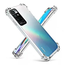 Redmi 10 Transparent Shockproof Clear Back Cover for Redmi 10
