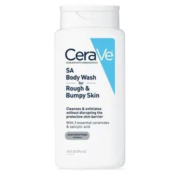 CeraVe SA Body Wash for Rough & Bumpy Skin â Exfoliating Cleanser with Salicylic Acid (296ml)