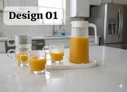 5pc Glass Set (3 Designs Available)