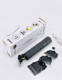 Professional USB Cordless Clipper Professional Beard Trimmer Haircut Grooming Kit Hair Cutting Machine