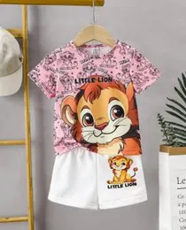 Baby Boys Lion Printed Top & Pants Set Size : 1 Year