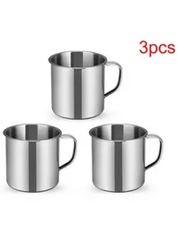 Silver Polish Mug 3 pieces Coffee cups.