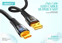 ANSTY 12W   Type-C   LED   Super   Fast   Cable